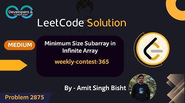 Weekly Contest 365 | DCC NIT-A