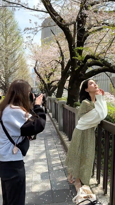 Cherry Blossom Photoshoot in Japan