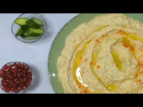    بابا غنوج على الطريقة اللبنانية واسرار طعمه ولونه