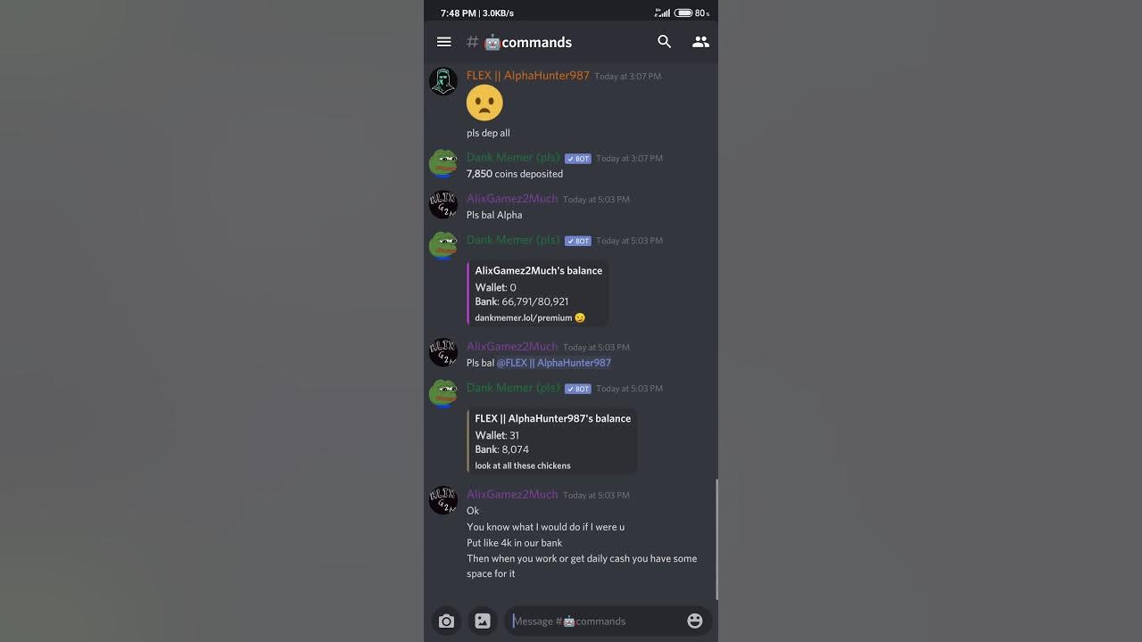 How to disable robbing in your server [dank memer currency commands