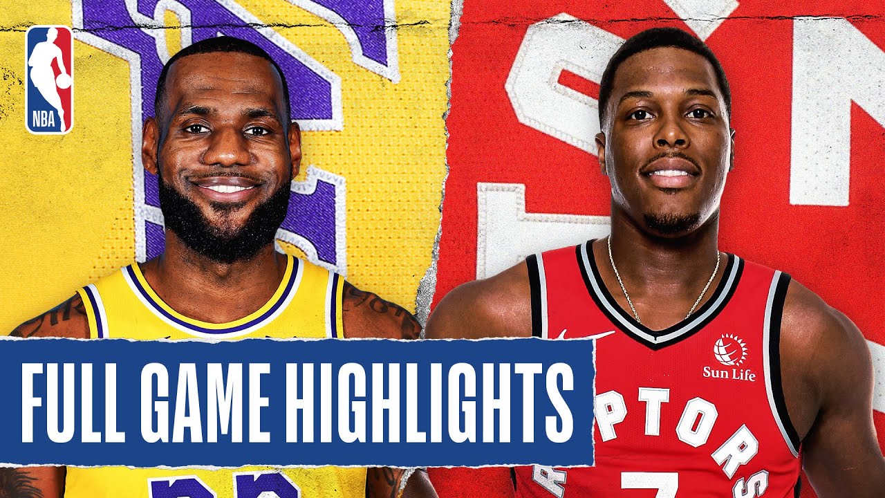 LAKERS at RAPTORS FULL GAME HIGHLIGHTS August 1, 2020