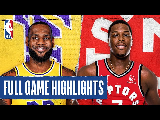 RAPTORS at LAKERS, FULL GAME HIGHLIGHTS