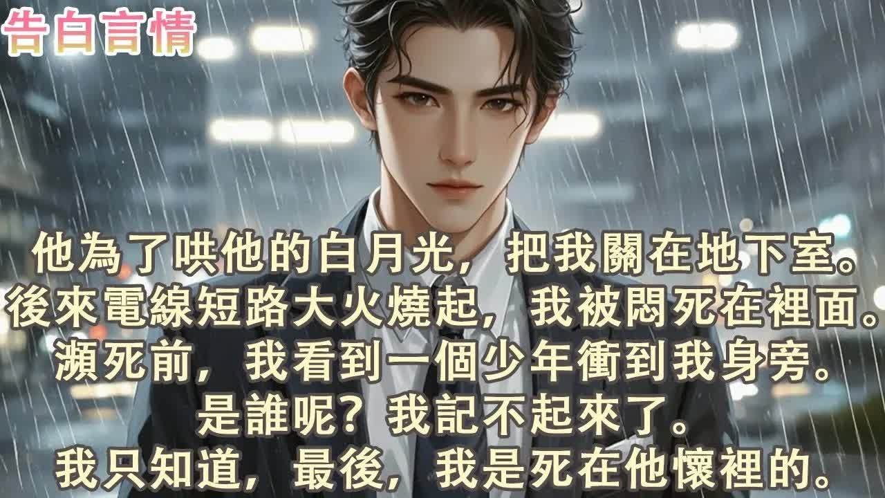 他把我锁在地下室，我死在火里 #完结 #一口气看完 #小说推荐 #言情 #BE #虐文