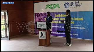 WATCH: Debate Session At Asisat Oshoala Foundation Academy & New Era Foundation