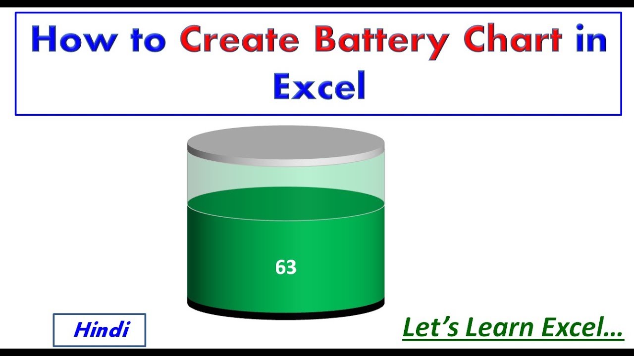 Battery Chart In Excel