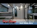 2 Bedrooms w/ Beds in this RV! - 2021 Forest River Grey Wolf 29QB