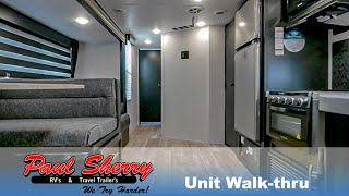 2 Bedrooms w/ Beds in this RV!  2021 Forest River Grey Wolf 29QB