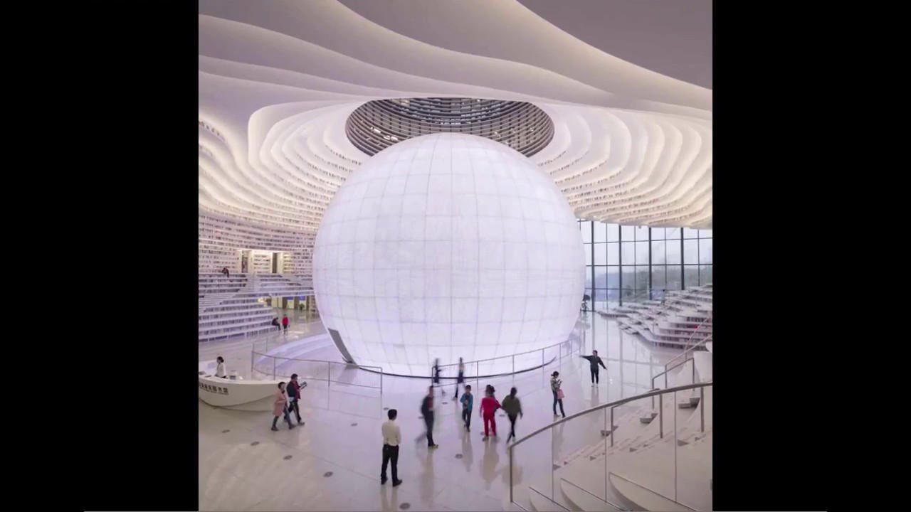 An Amazing Chinese Library is Being Built - YouTube