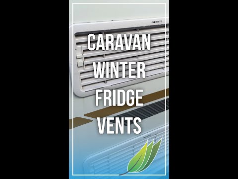 Add Winter fridge vents to your caravan