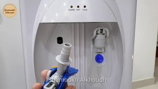 طريقة تغيير حنفية براد الماء How to change water dispenser faucet नल परिवर्तन 水龙头变化