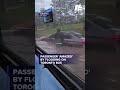 Toronto hit with flooding including a city bus with passengers onboard