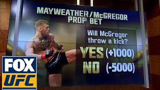 Floyd Mayweather vs Conor Mcgregor - Here is what you can bet on | UFC TONIGHT