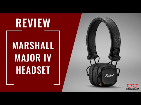 Review: Marshall Major IV Bluetooth Headphones 