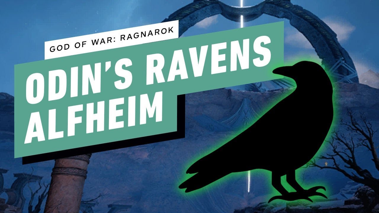 All Alfheim Odin's Ravens God of War Ragnarok 