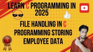 file handling in c programming storing employee data | In Urdu Language