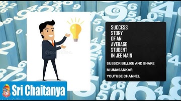 My Success Story|M UMASANKAR|JEE MAIN & ADVANCED