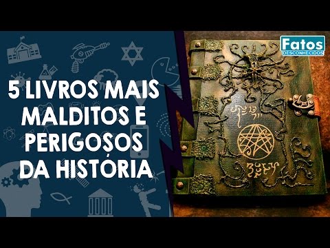 Vídeo: Os Livros Mais Sinistros Do Mundo: TOP-10 - Visão Alternativa