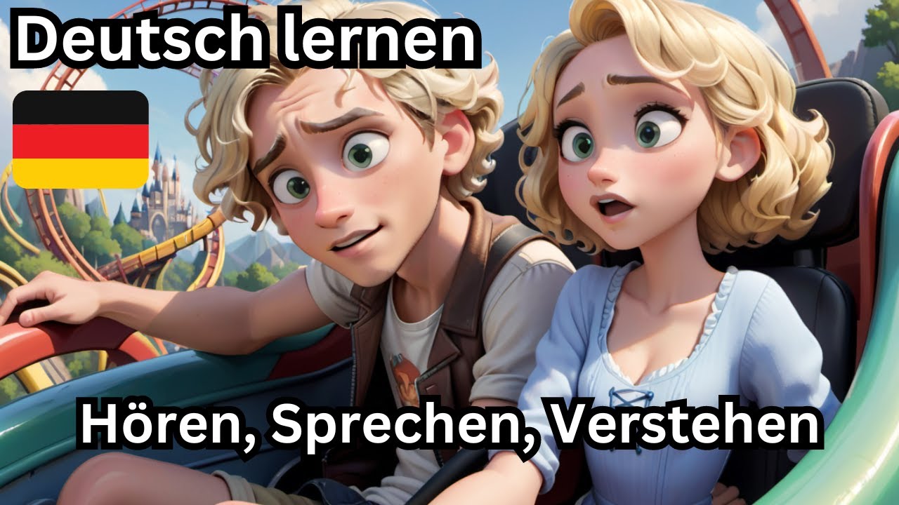 Deutsch lernen | Deutsch A1 - A2 | Freizeitpark | German for beginners ...