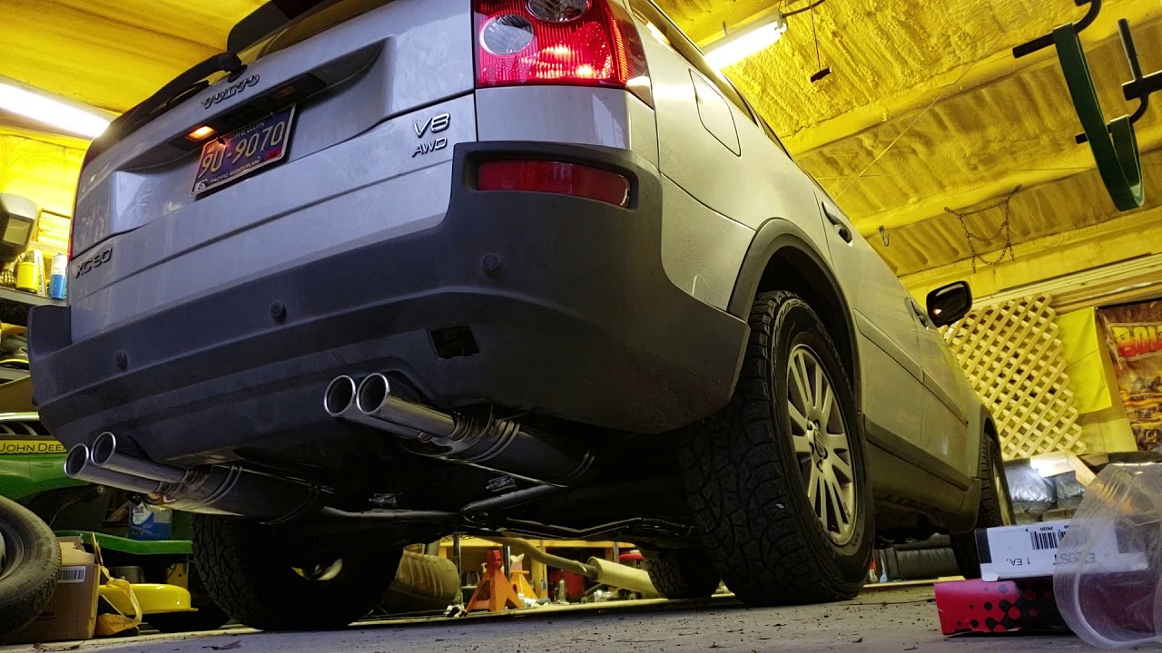 Volvo XC90 V8 OBX Exhaust YouTube