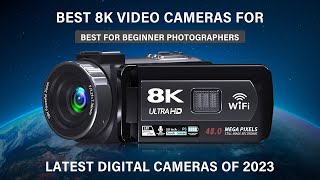 A06 -2 VETEK 8K Video Camera cCamcorder Basic Camera Tutorials