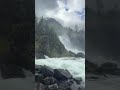 Do you know the name of this waterfall?😍🤔🇳🇴 #norway #ytshorts #travel #waterfall #norwaytravel