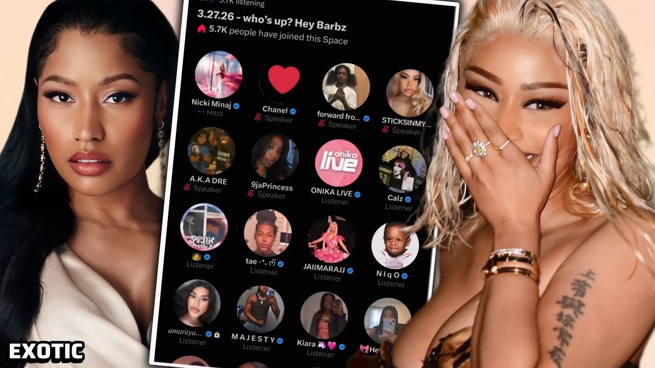 Nicki Minaj reveals Album Title on Twitter spaces🤯 MAD! Singles & upcoming tour & more🚨