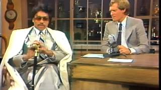 Morris Day on Letterman, August 30, 1984