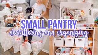 SMALL PANTRY DECLUTTER & ORGANIZE // DECLUTTERING AND ORGANIZING // HOME ORGANIZATION // BECKY MOSS by Becky Moss 39,627 views 6 months ago 16 minutes