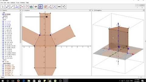 Tutorial Membuat Animasi Jaring-Jaring Prisma Trapesium Menggunakan Geogebra