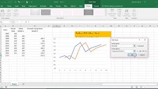 Plot Banyak Baris di Excel