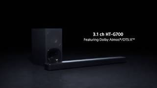 Sony HT-G700-3.1ch Dolby Atmos/DTS:X Soundbar with wireless subwoofer