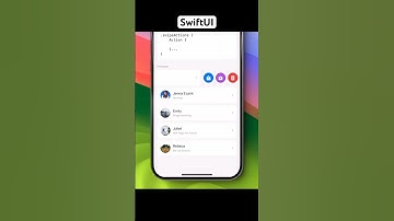 Custom Swipe Actions for ScrollViews using SwiftUI | #ios #apple #animation
