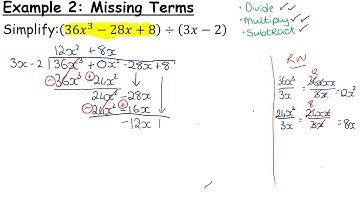 Transition Year Algebra Revision Module - Long Division
