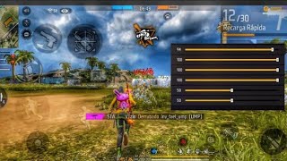 Melhor configuração pra Redmi 12C 2.0⚙️⚡ Sensibilidade + Hud best Dpi💜 Free Fire Highlights ❤️