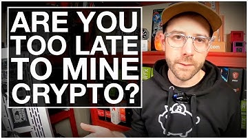 Is it a GOOD Time To Start Mining Crypto? (While I Fix A GPU)