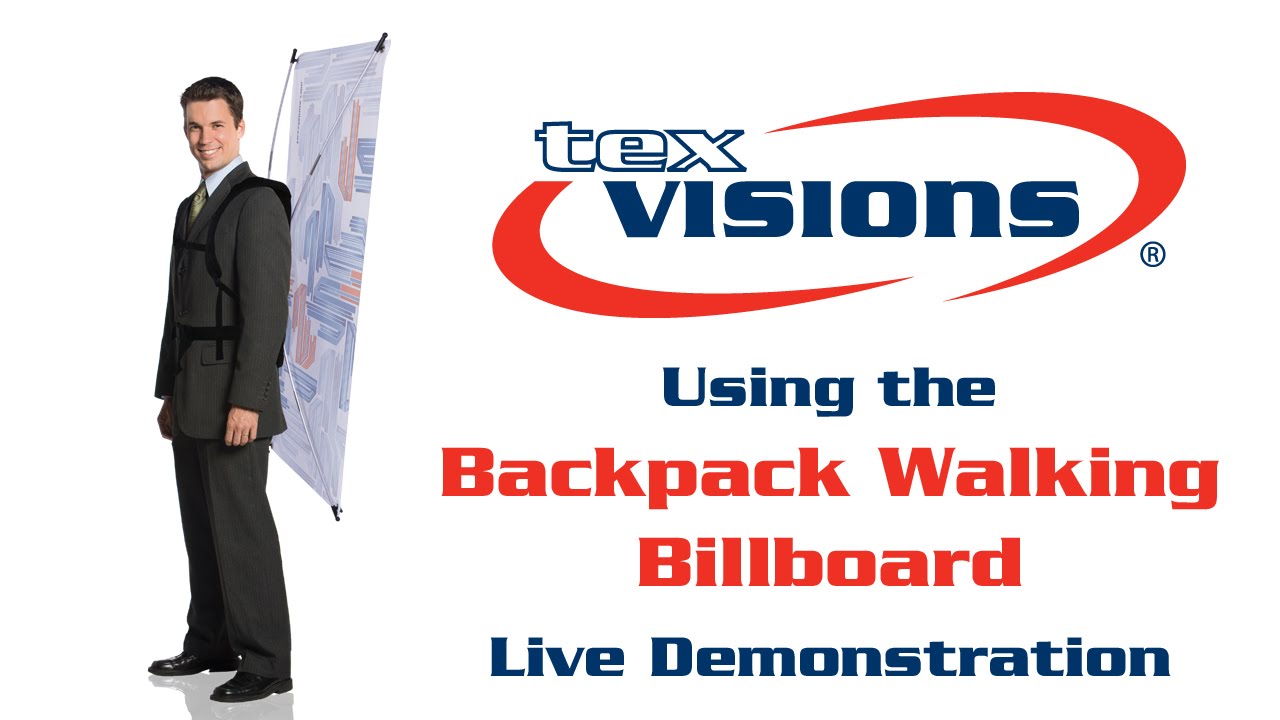 Backpack Walking Billboard Setup