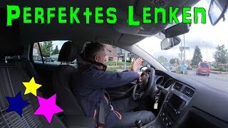 Lenkradhaltung und Lenktechnik Teil 2/2 (Aufbaustufe  Fahrschule, Führerschein)