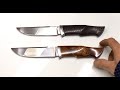 Поэтапное изготовление ножей. 2 Мауи из cpm s 125 v и м 390.