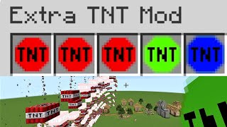 Minecraft: Robins Extra TNT mod (Throwable TNT+, Snake TNT, Cluster TNT) Throwable TNT EXPLOSIVE