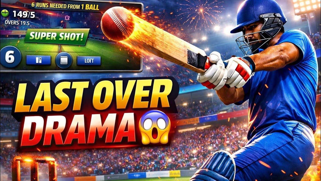 Bhai Last Over Me Ye Kya Ho Gaya 😱 | Cricket League Gameplay Hindi Commentary