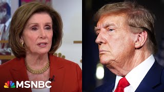 Speaker Emerita Pelosi: Trump doesn't believe in anything other than his political survival