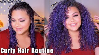 Curly Hair Routine 2021