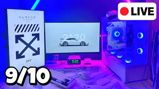 🔴 Reacting to Viewers Gaming Setups + Fortnite LIVE!