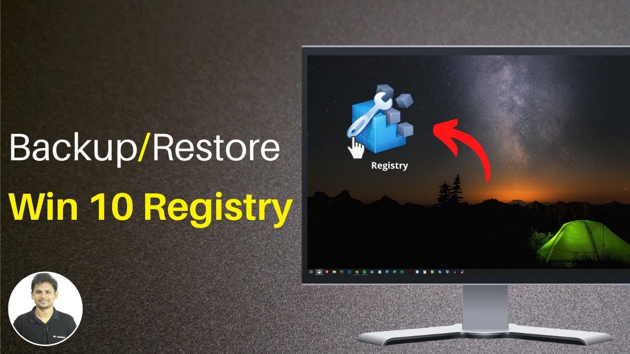 How to Backup and Restore the Registry in Windows 10?