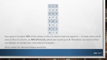 How to Select 70% of a Column Based on Condition in SQL