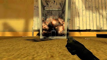 Exploding 500 Barrels In GMod