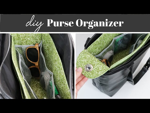 How To Make A DIY Purse Organizer Insert From A Hot Pad