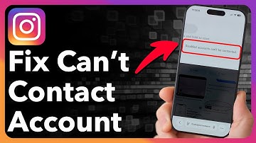 How To Fix Disabled Instagram Account Can
