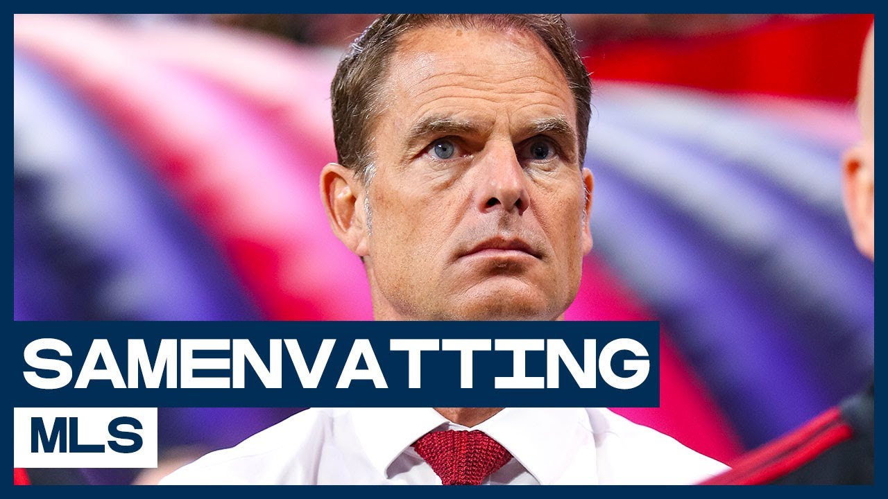 Frank de Boer wint seizoensopener met Atlanta United