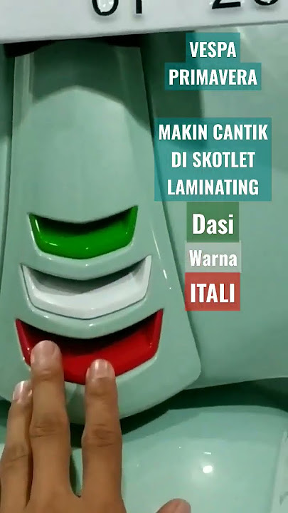 VESPA PRIMAVERA GREEN RELAX CANTIK #vespametic #vespa2022 #vespaprimavera #primavera #skotlet